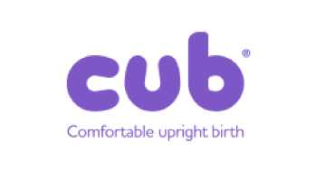 Comfortable, Upright Birth logo